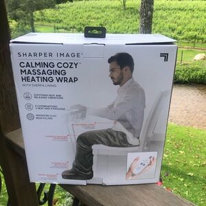 Sharper Image Calm Cozy Heating Wrap New